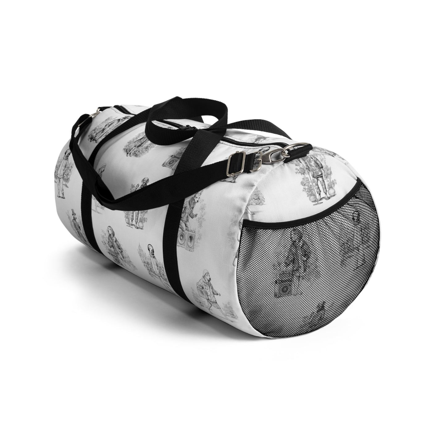 Dog Toile Duffel
