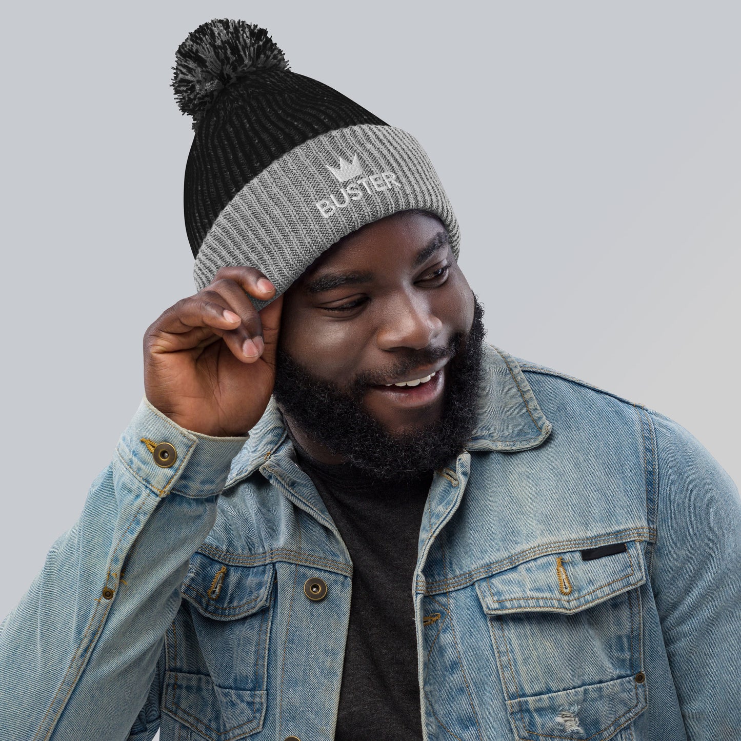 Personalized Pom-Pom Beanie