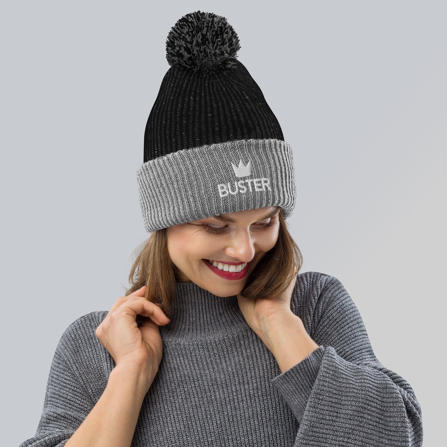 Personalized Pom-Pom Beanie