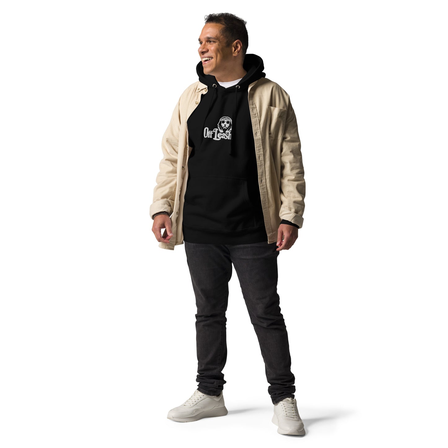 Off leash Dude Dog Hoodie