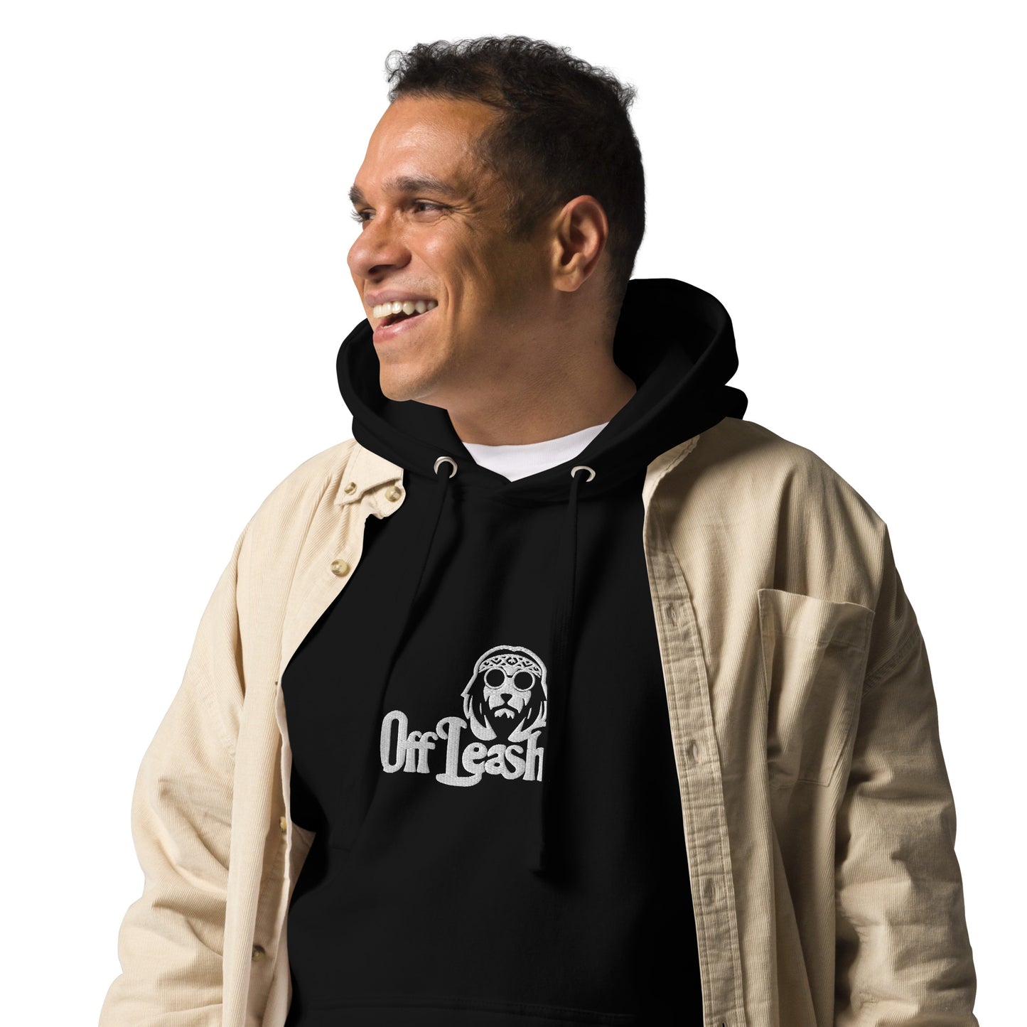 Off leash Dude Dog Hoodie