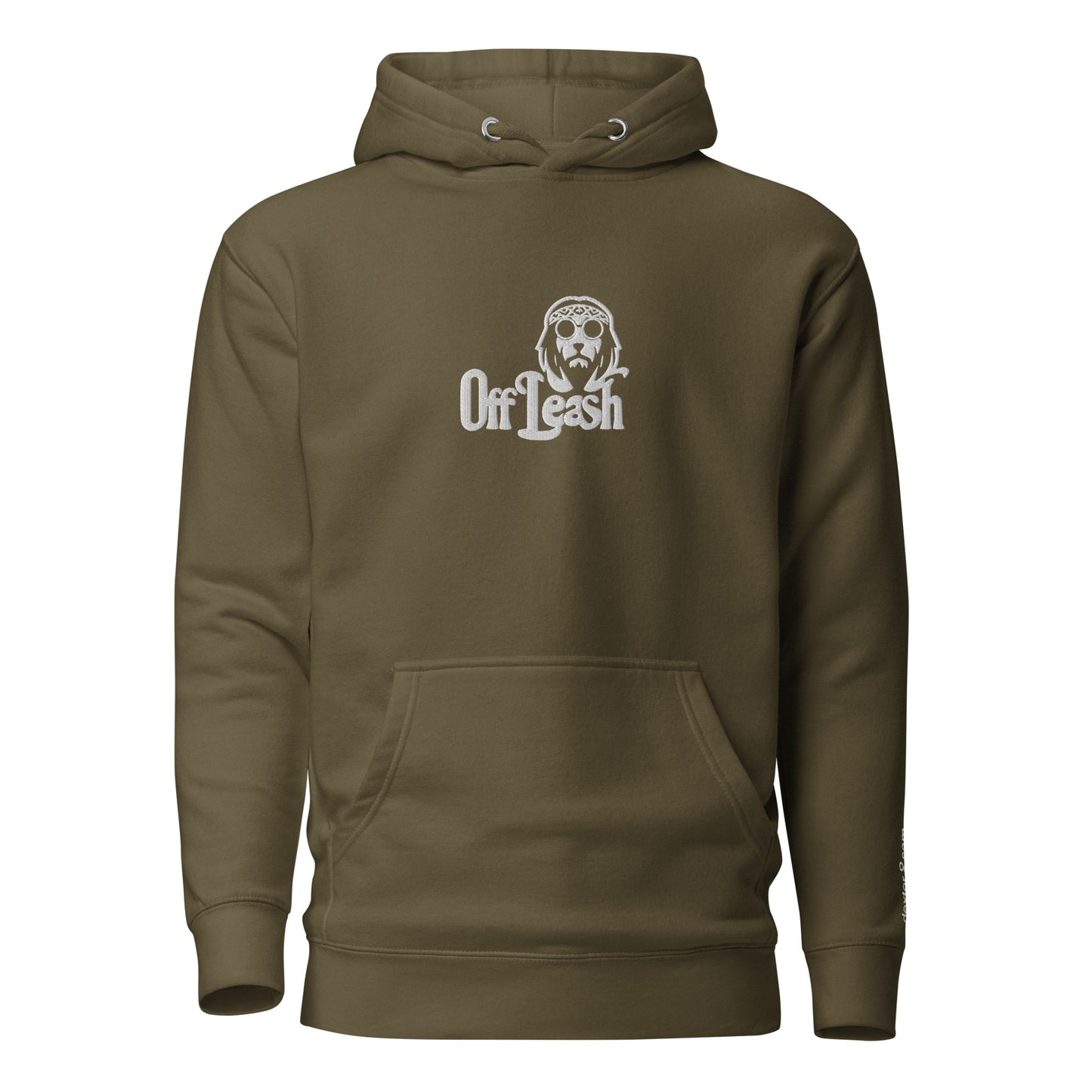 Off leash Dude Dog Hoodie