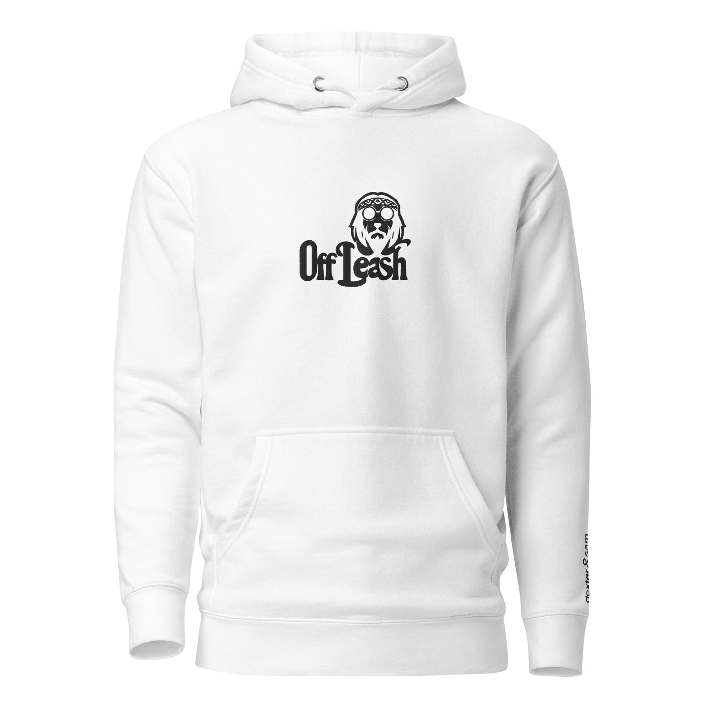 Off leash Dude Dog Hoodie