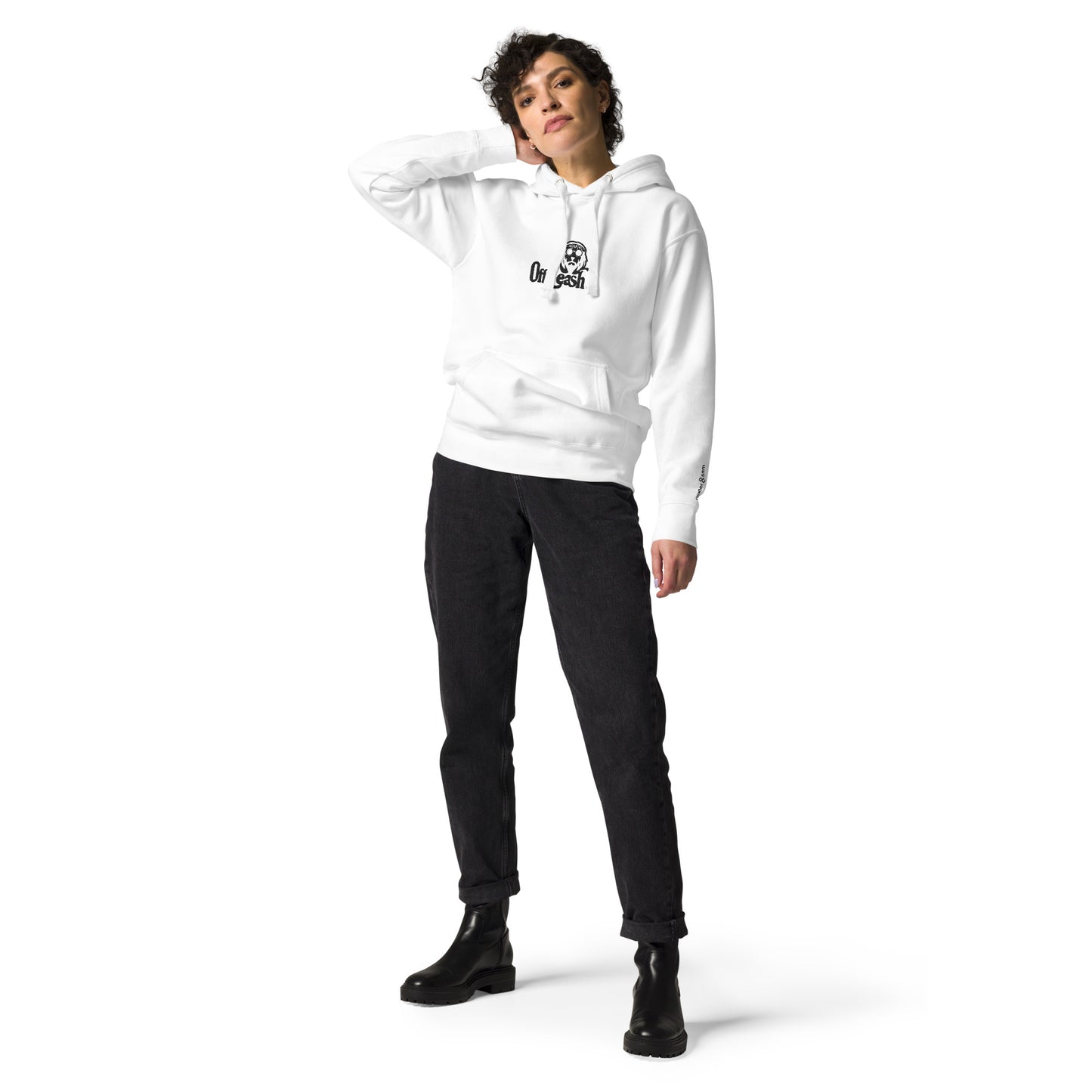 Off leash Dude Dog Hoodie