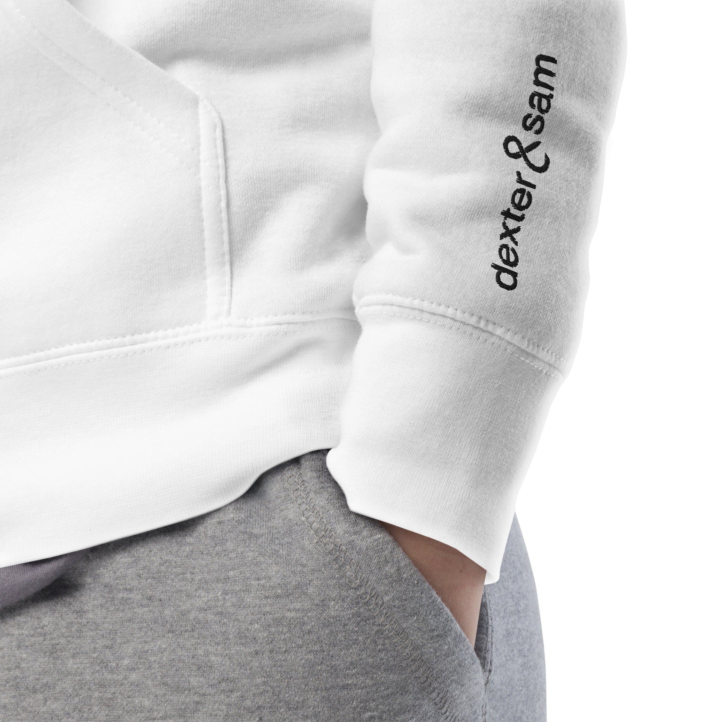 Off leash Dude Dog Hoodie