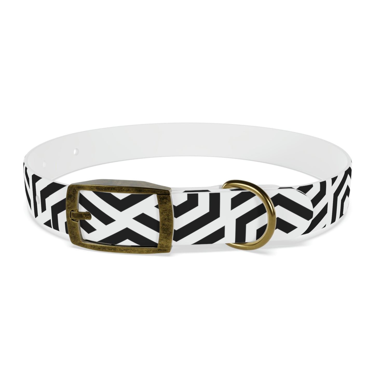 Personalized Geo-Art Dog Collar