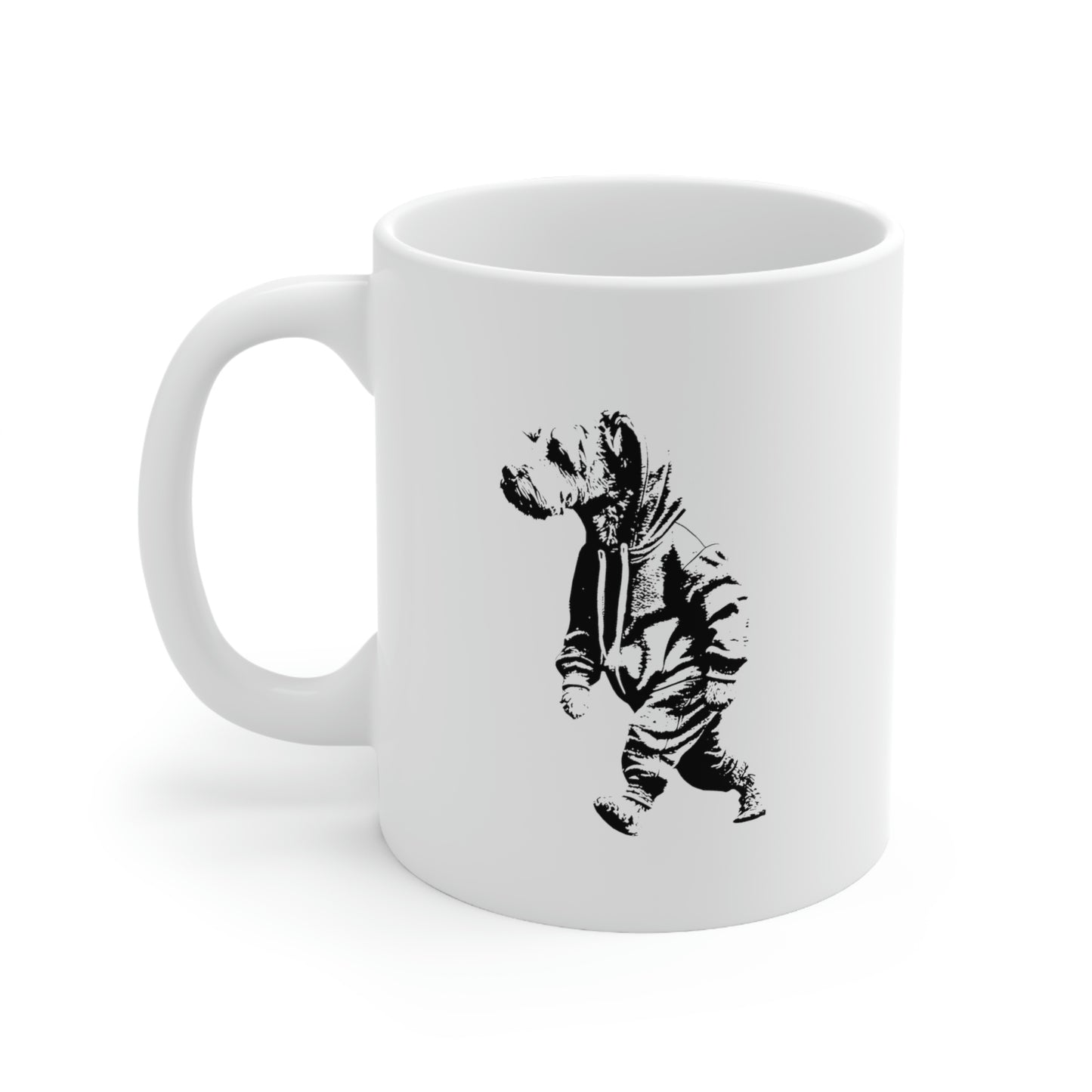 Curly Ceramic Mug 11oz