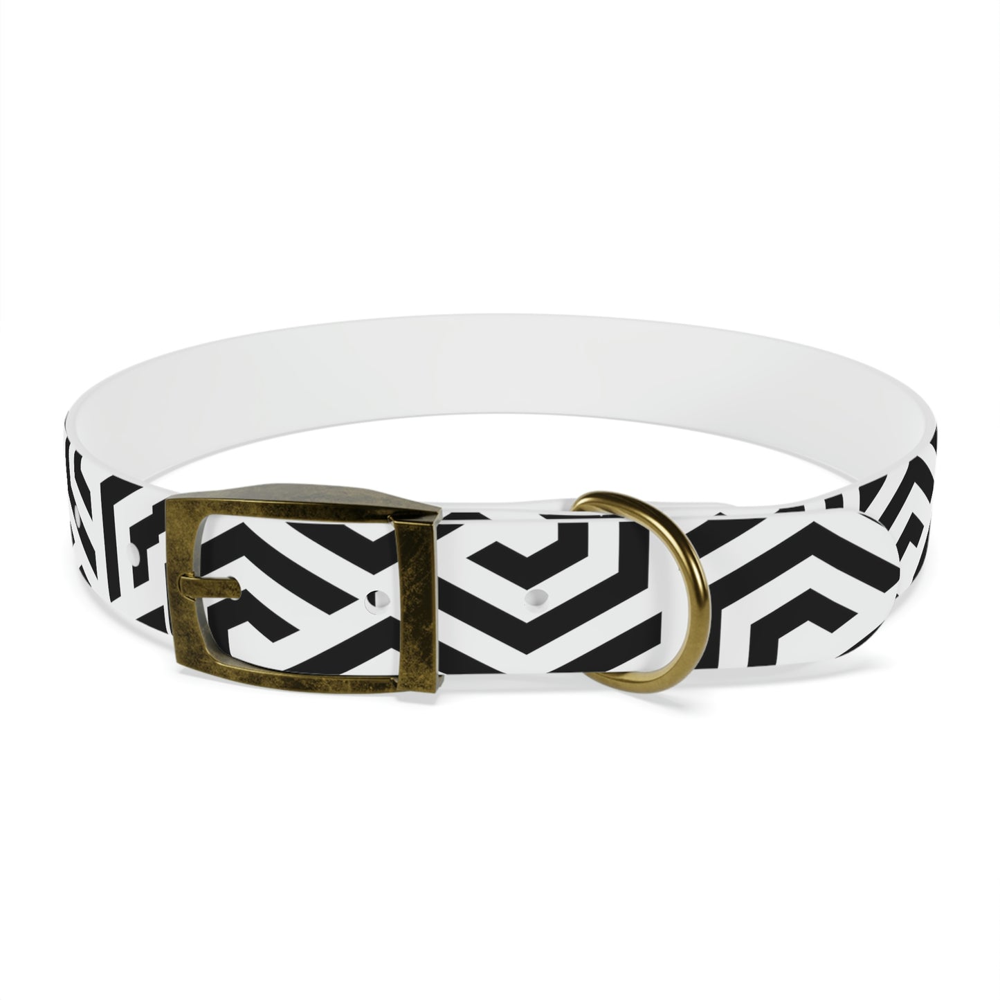 Personalized Geo-Art Dog Collar