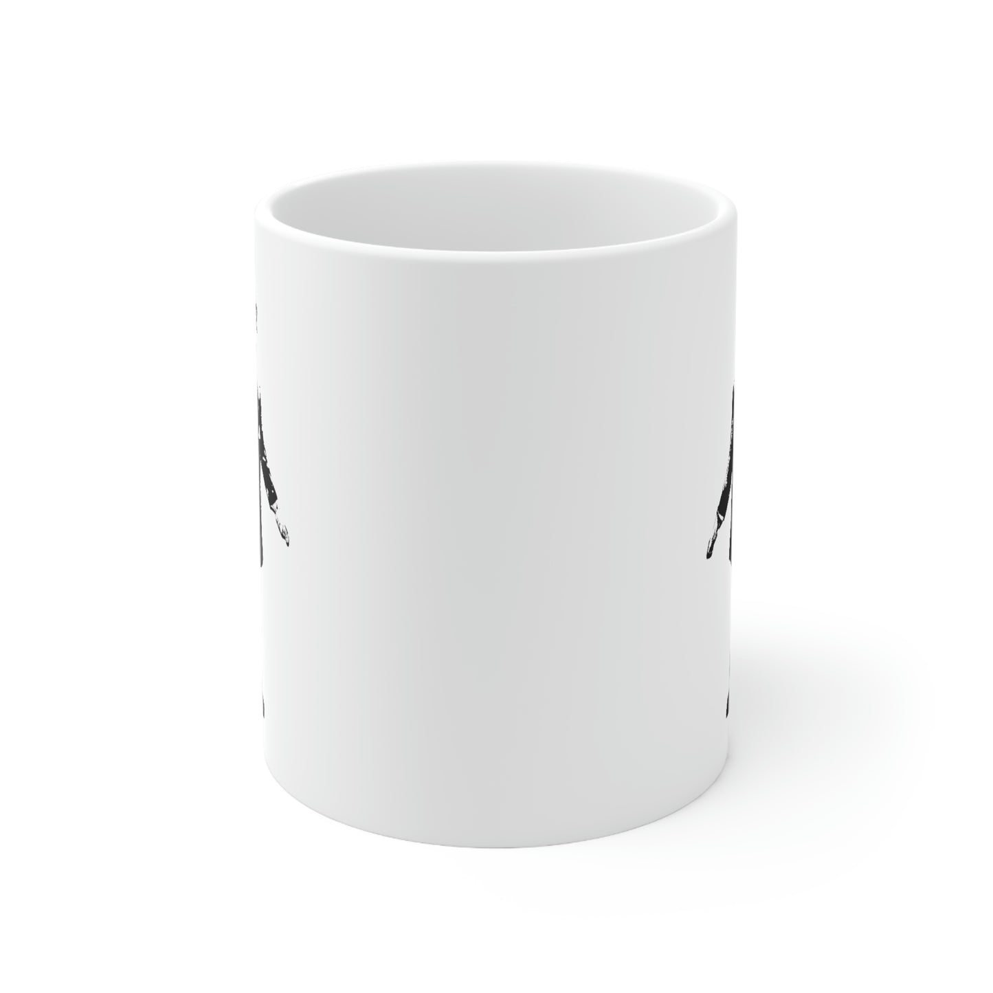 Mr. Pink Ceramic Mug 11oz