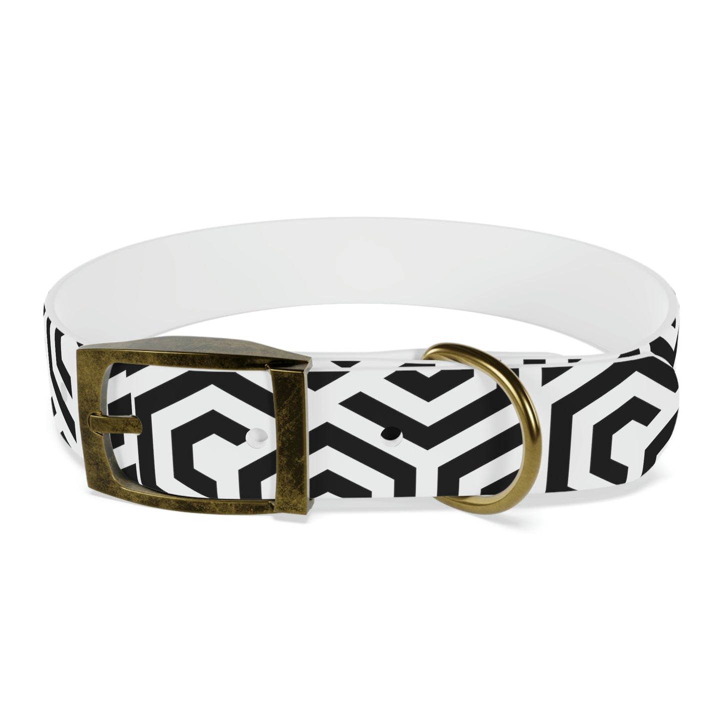 Personalized Geo-Art Dog Collar