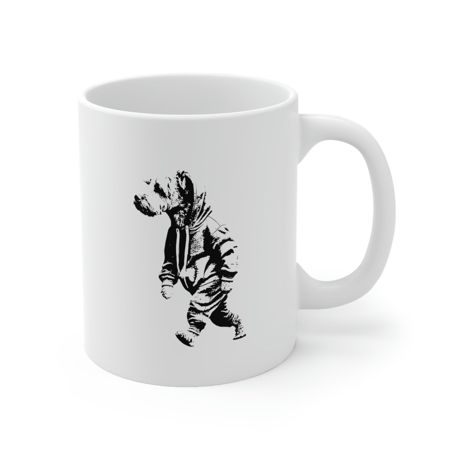 Curly Ceramic Mug 11oz