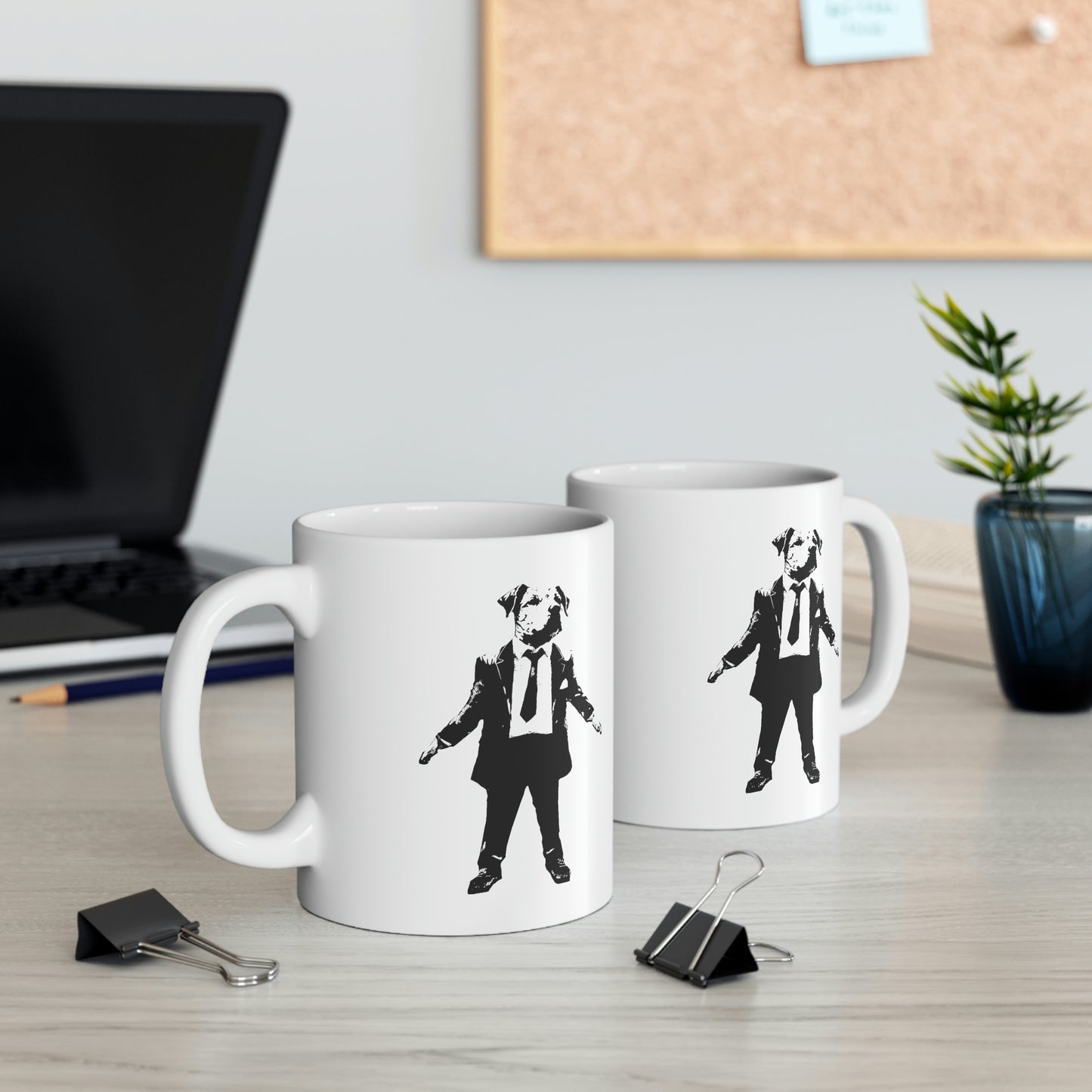 Mr. Pink Ceramic Mug 11oz