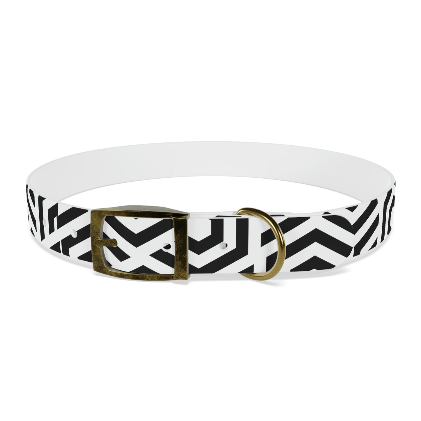 Personalized Geo-Art Dog Collar