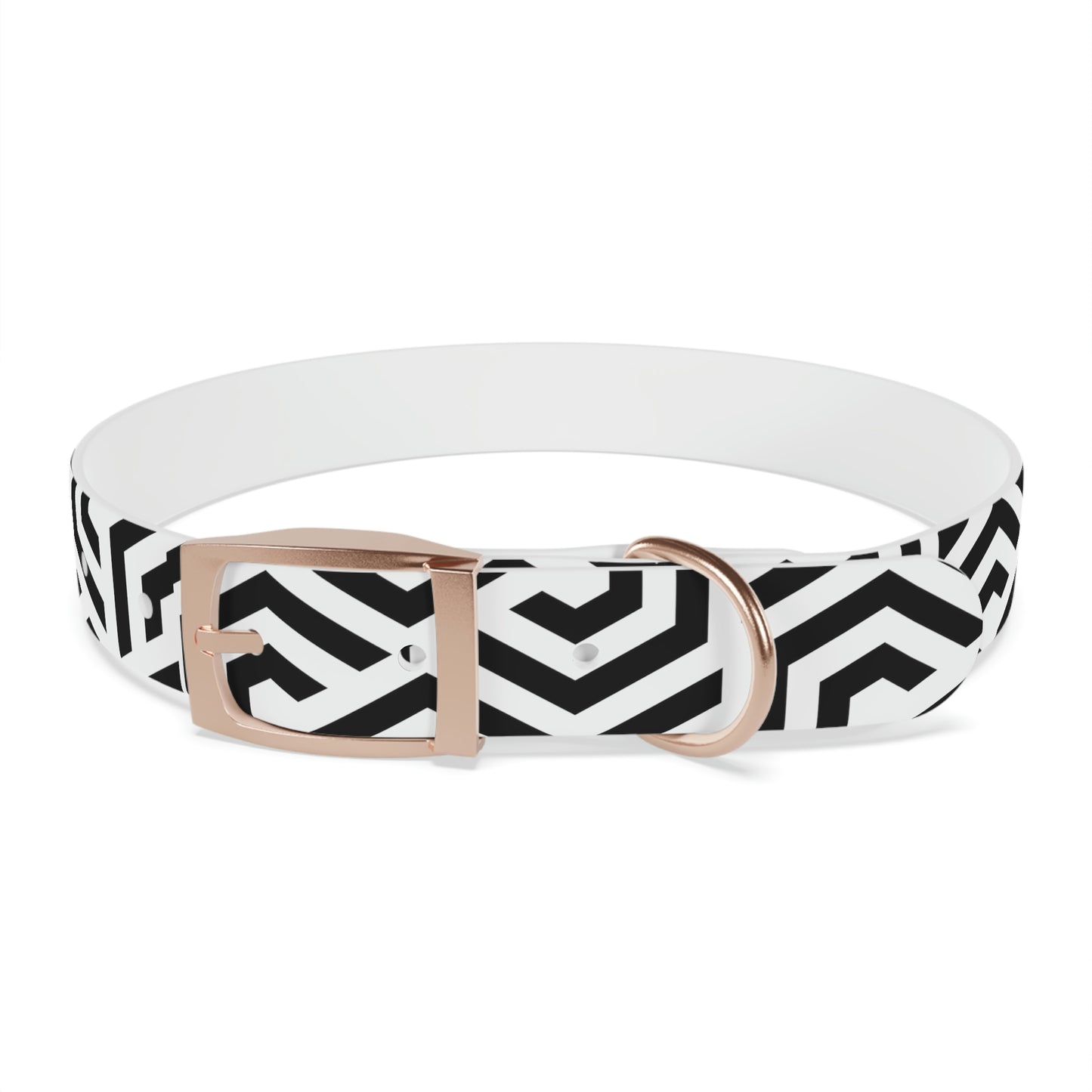Personalized Geo-Art Dog Collar