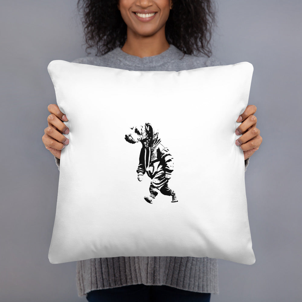 Curly Throw Pillow