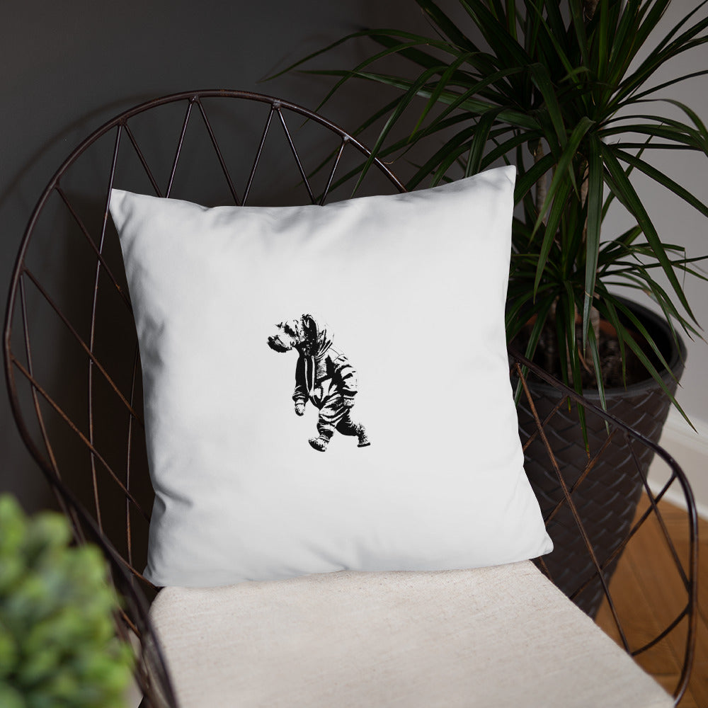 Curly Throw Pillow