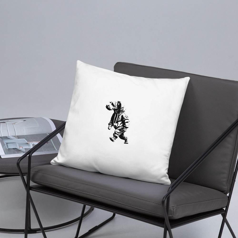 Curly Throw Pillow