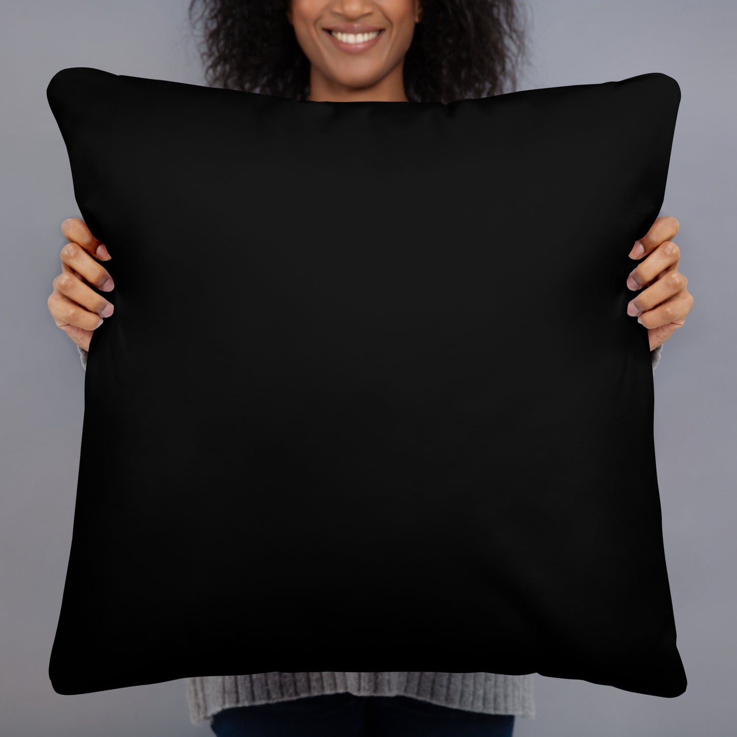 Curly Throw Pillow