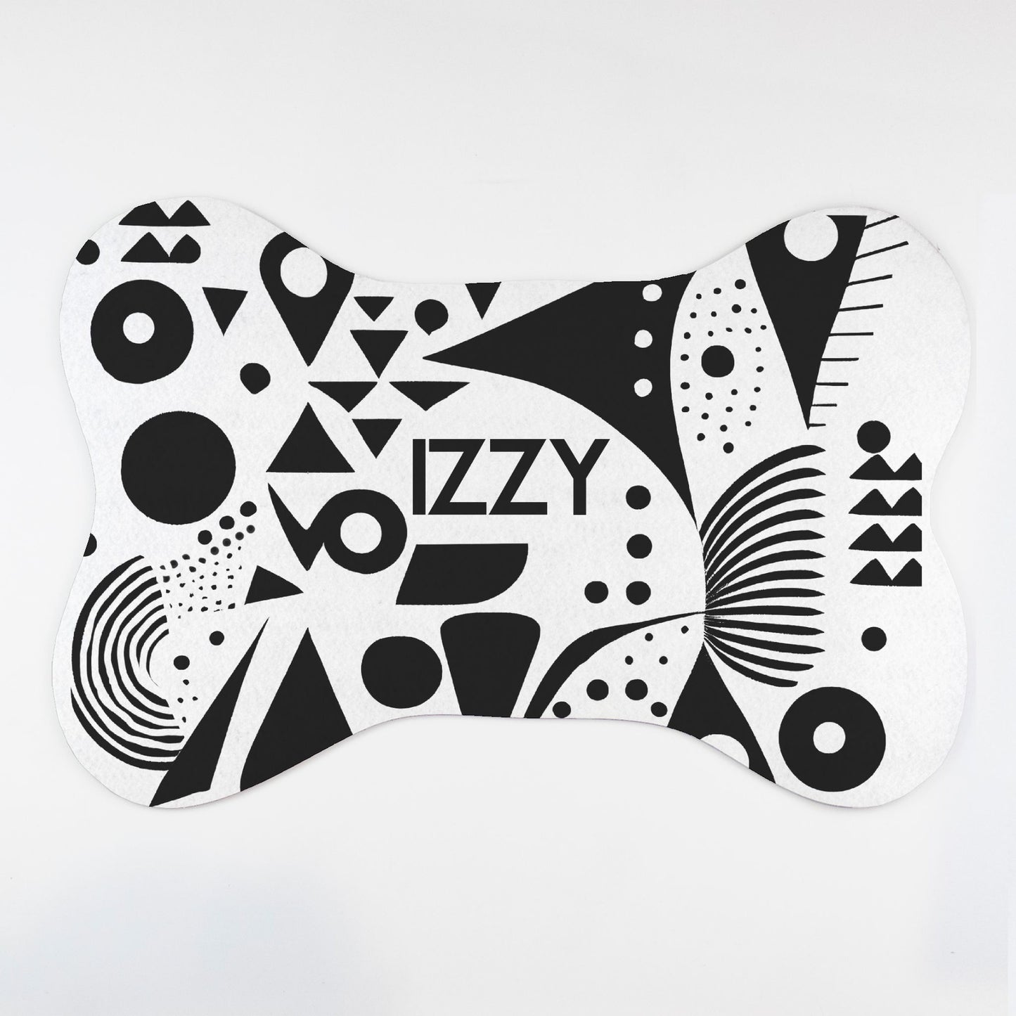 Personalized Abstract Pet Mat