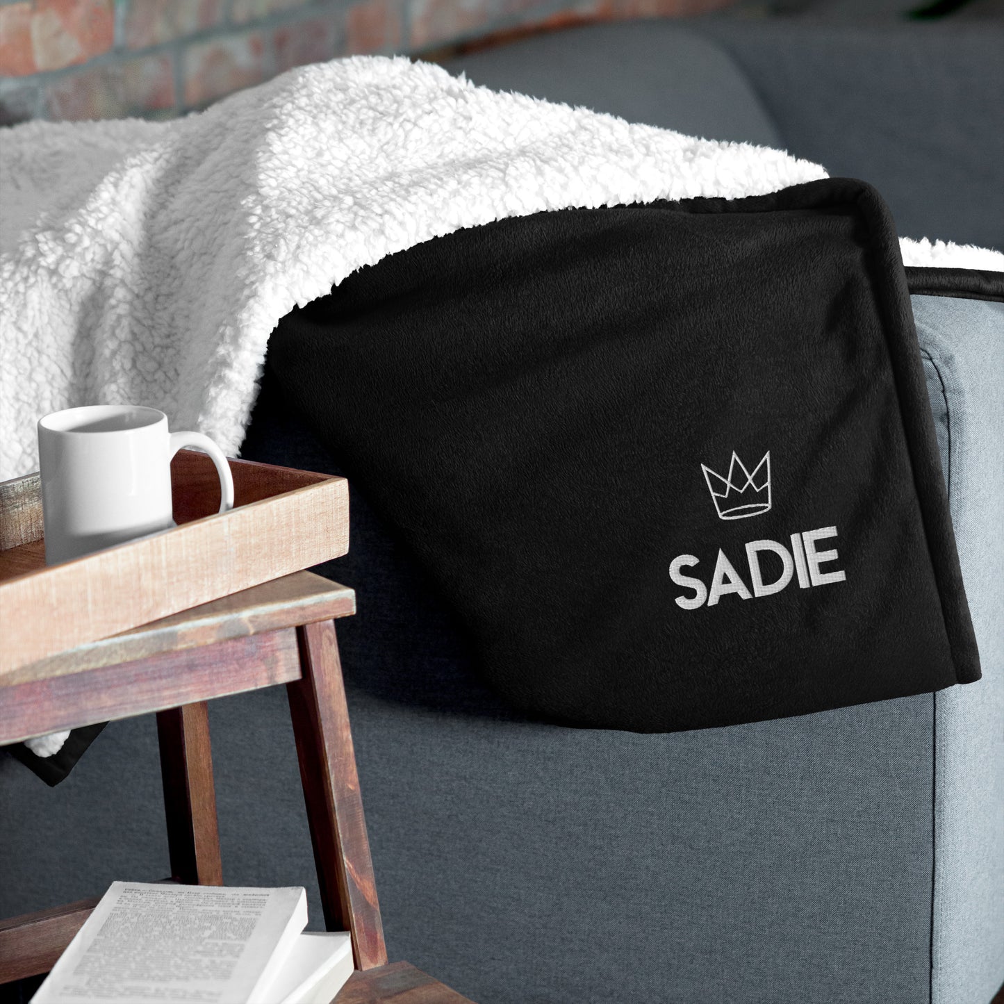 Personalized Sherpa Blanket