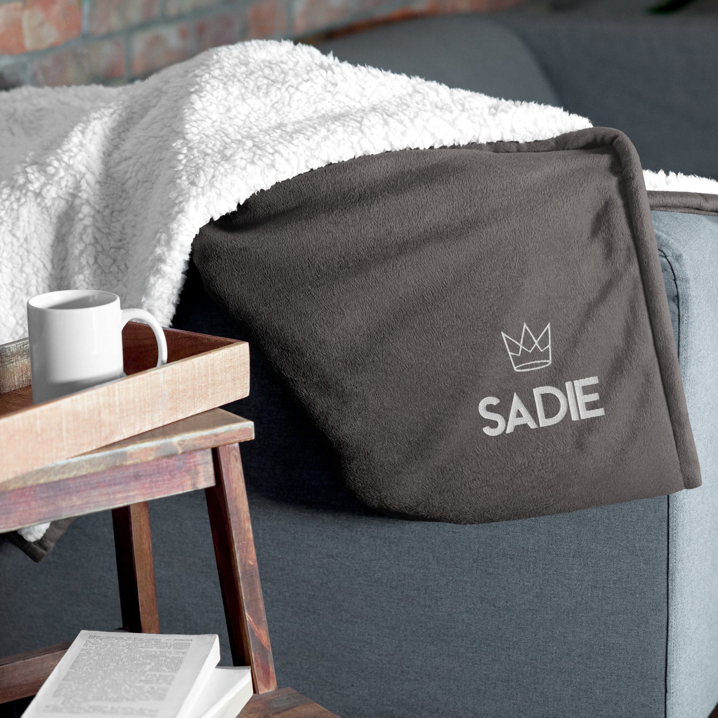 Personalized Sherpa Blanket