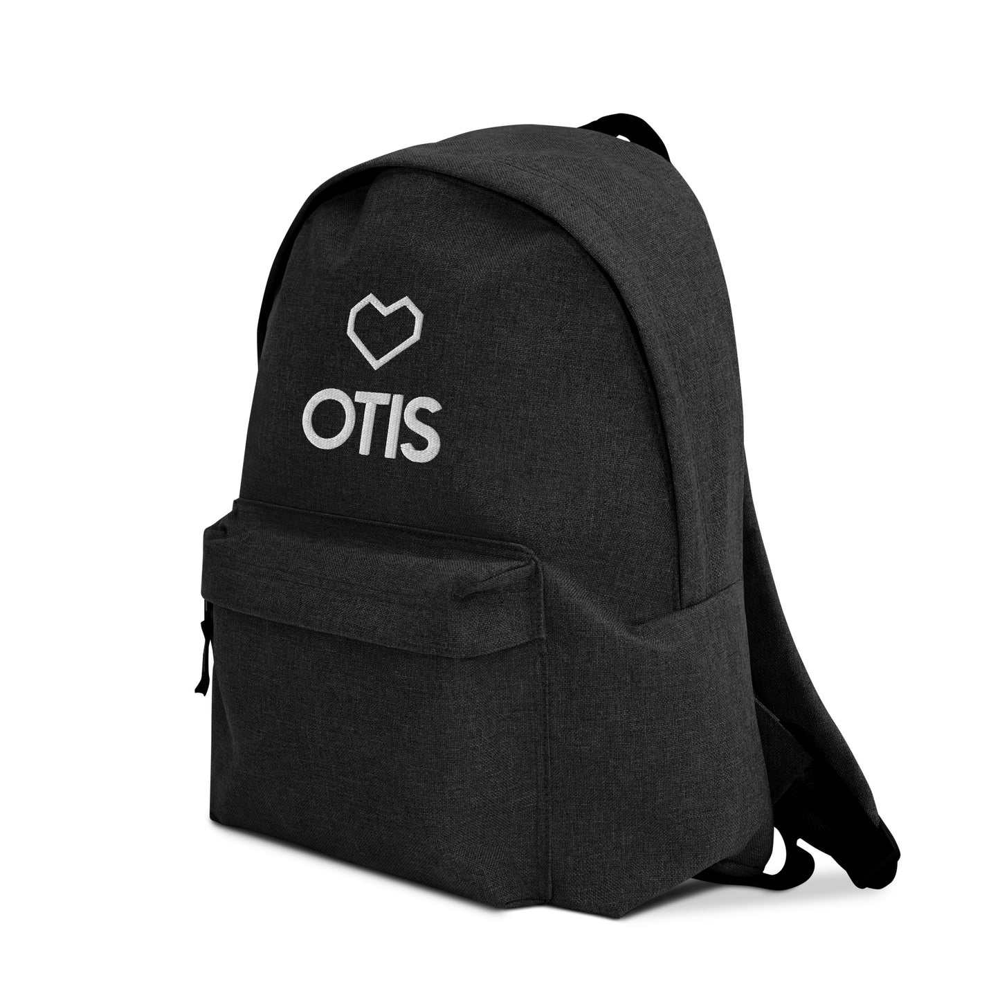 Personalized Heart Embroidered Backpack