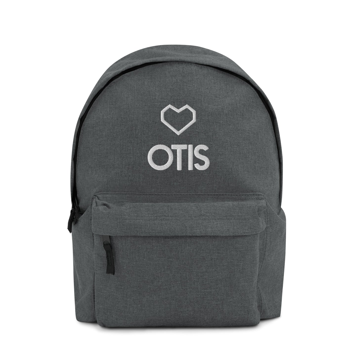 Personalized Heart Embroidered Backpack