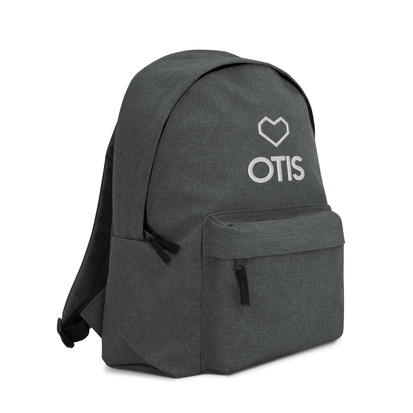 Personalized Heart Embroidered Backpack
