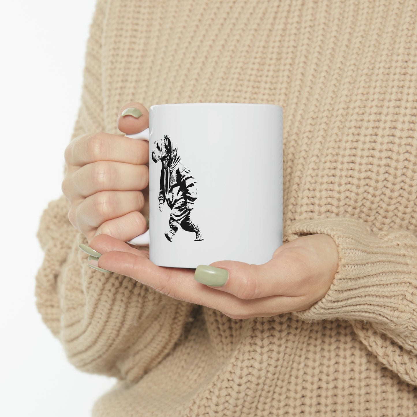 Curly Ceramic Mug 11oz