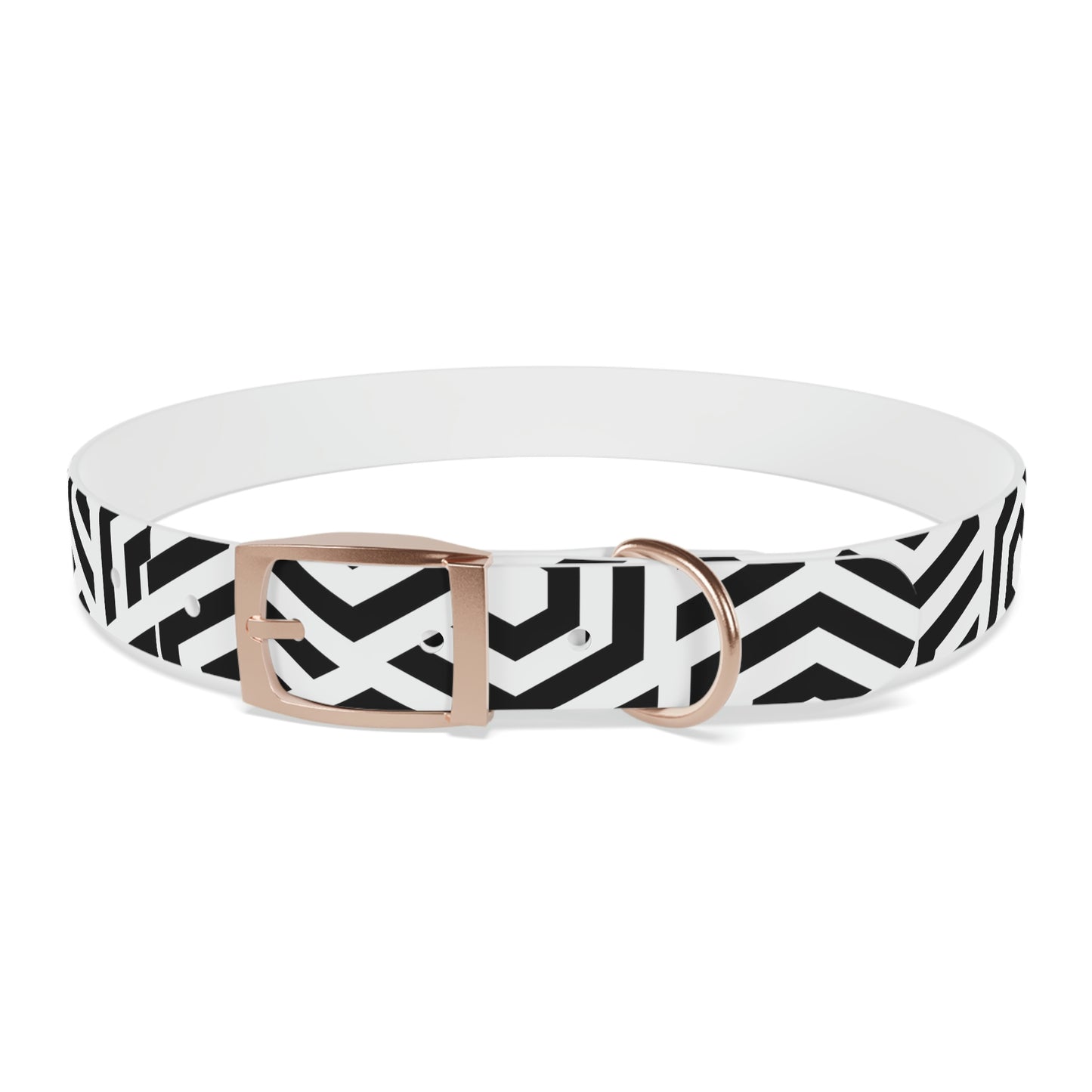 Personalized Geo-Art Dog Collar