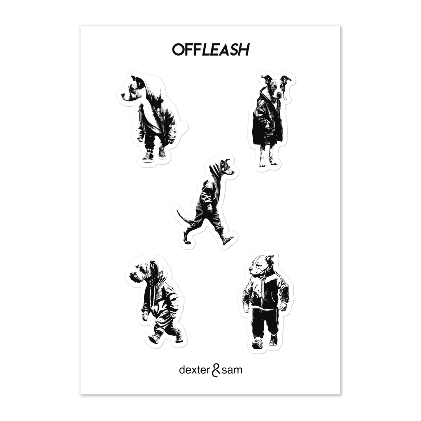 Off Leash Stickers