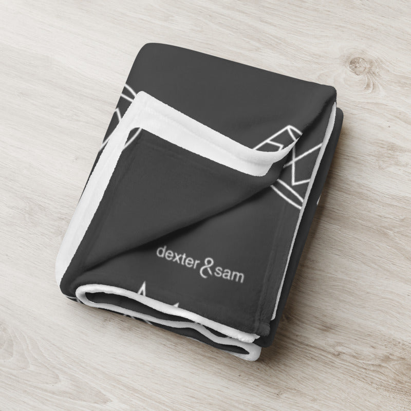 D&S Personalized Throw Blanket