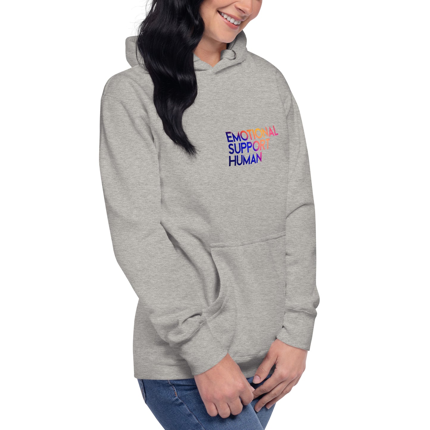"Emotional Support Human" Unisex Hoodie