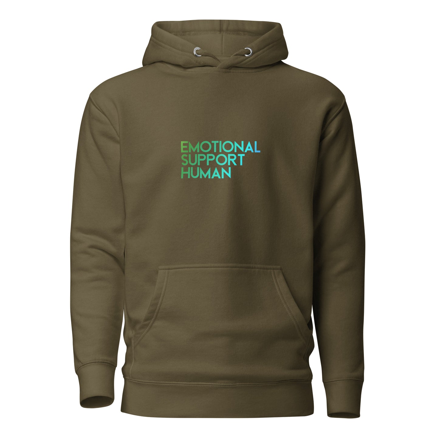 "Emotional Support Human" Unisex Hoodie