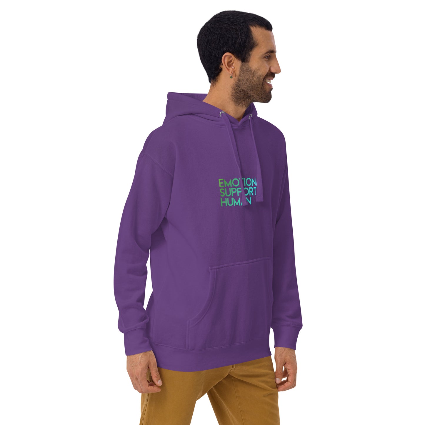 "Emotional Support Human" Unisex Hoodie