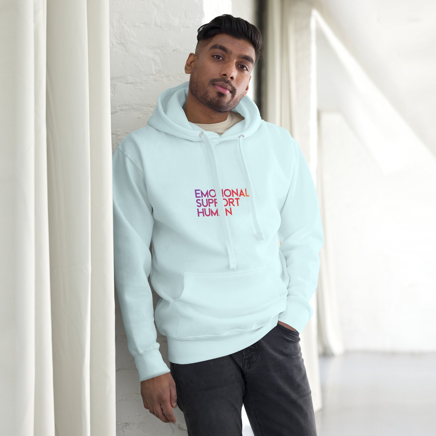 "Emotional Support Human" Unisex Hoodie