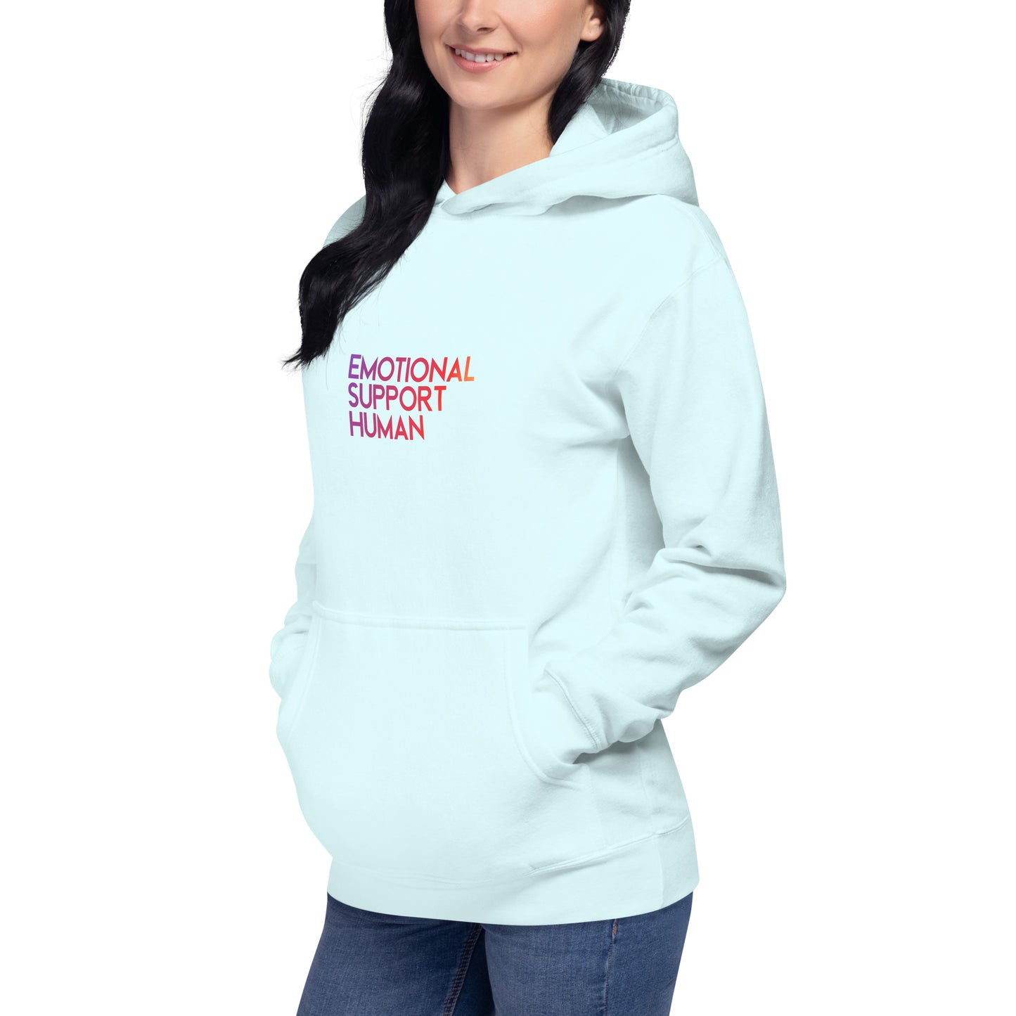 "Emotional Support Human" Unisex Hoodie
