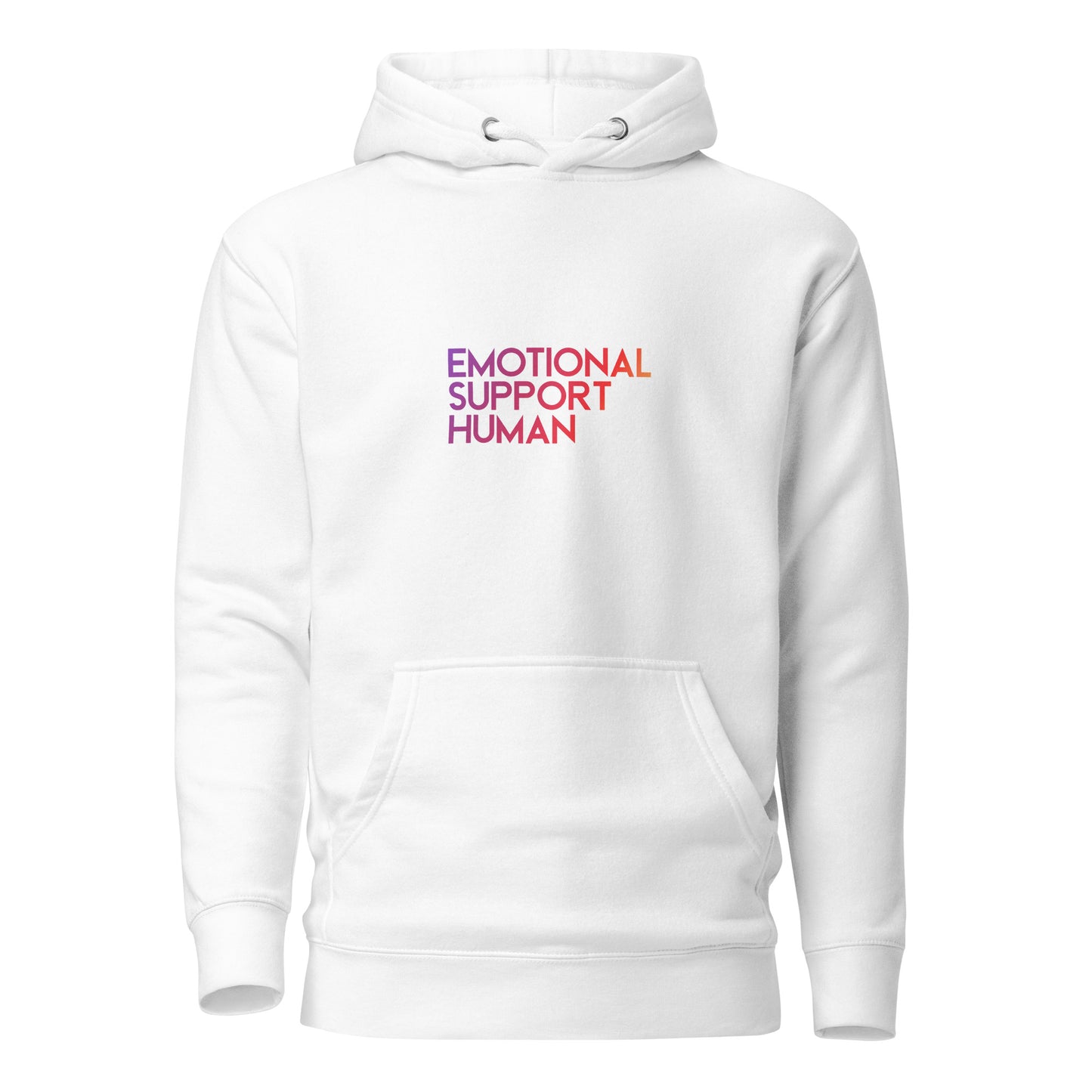 "Emotional Support Human" Unisex Hoodie