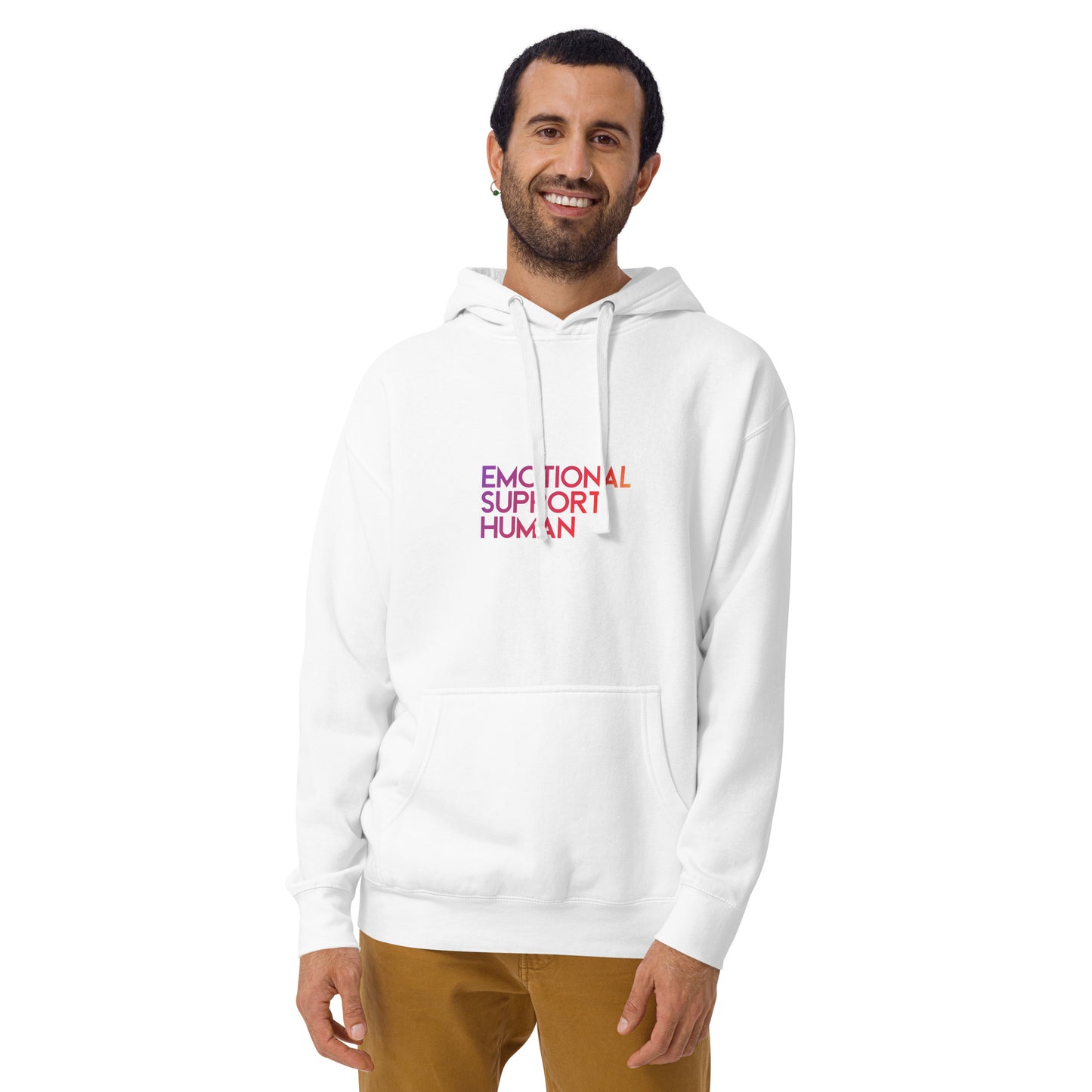 "Emotional Support Human" Unisex Hoodie