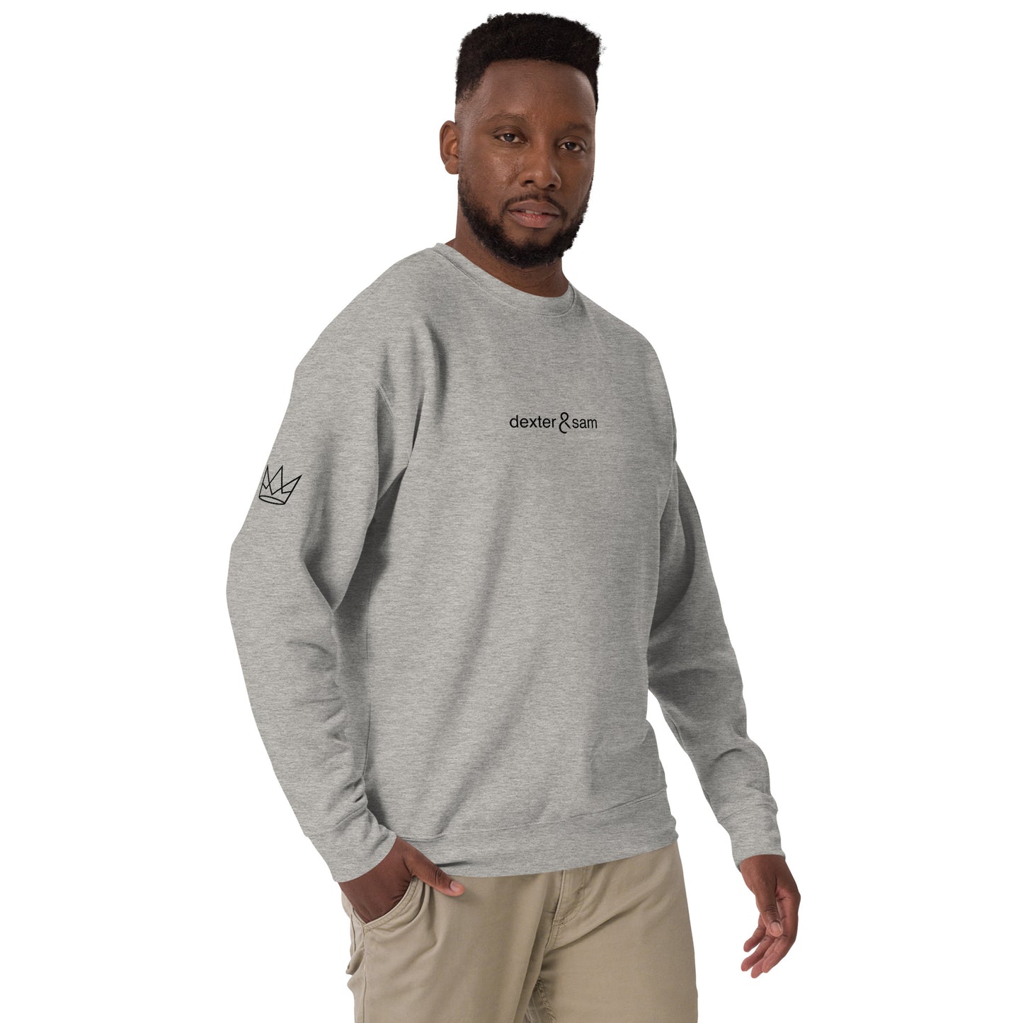 D&S Unisex Premium Crown Sweatshirt