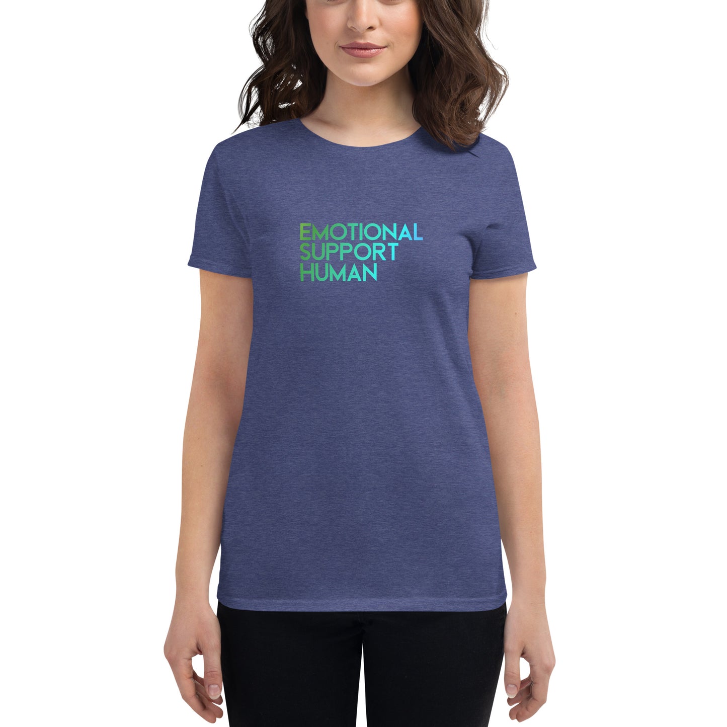 "Emotional Support Human" Women's Tee