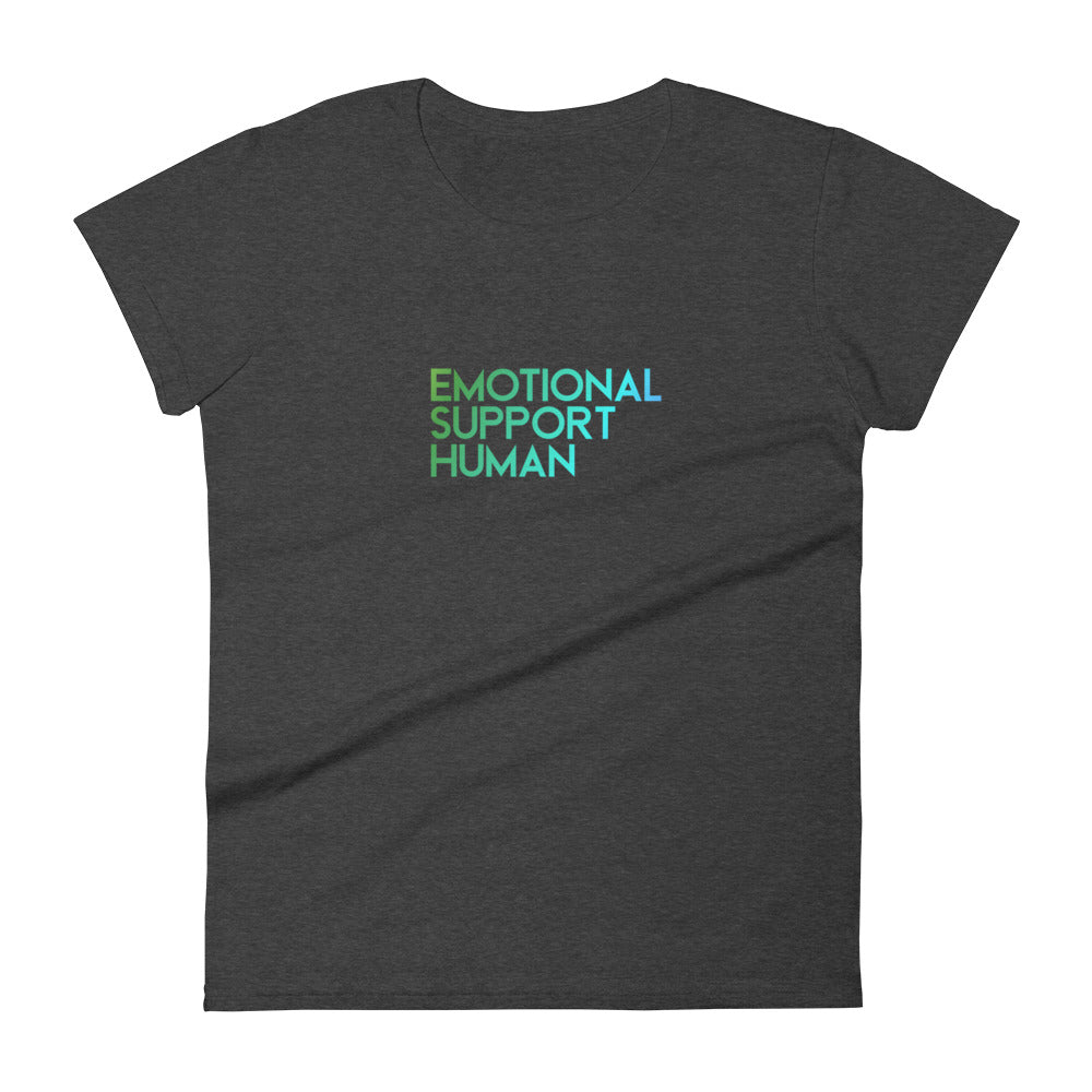 "Emotional Support Human" Women's Tee