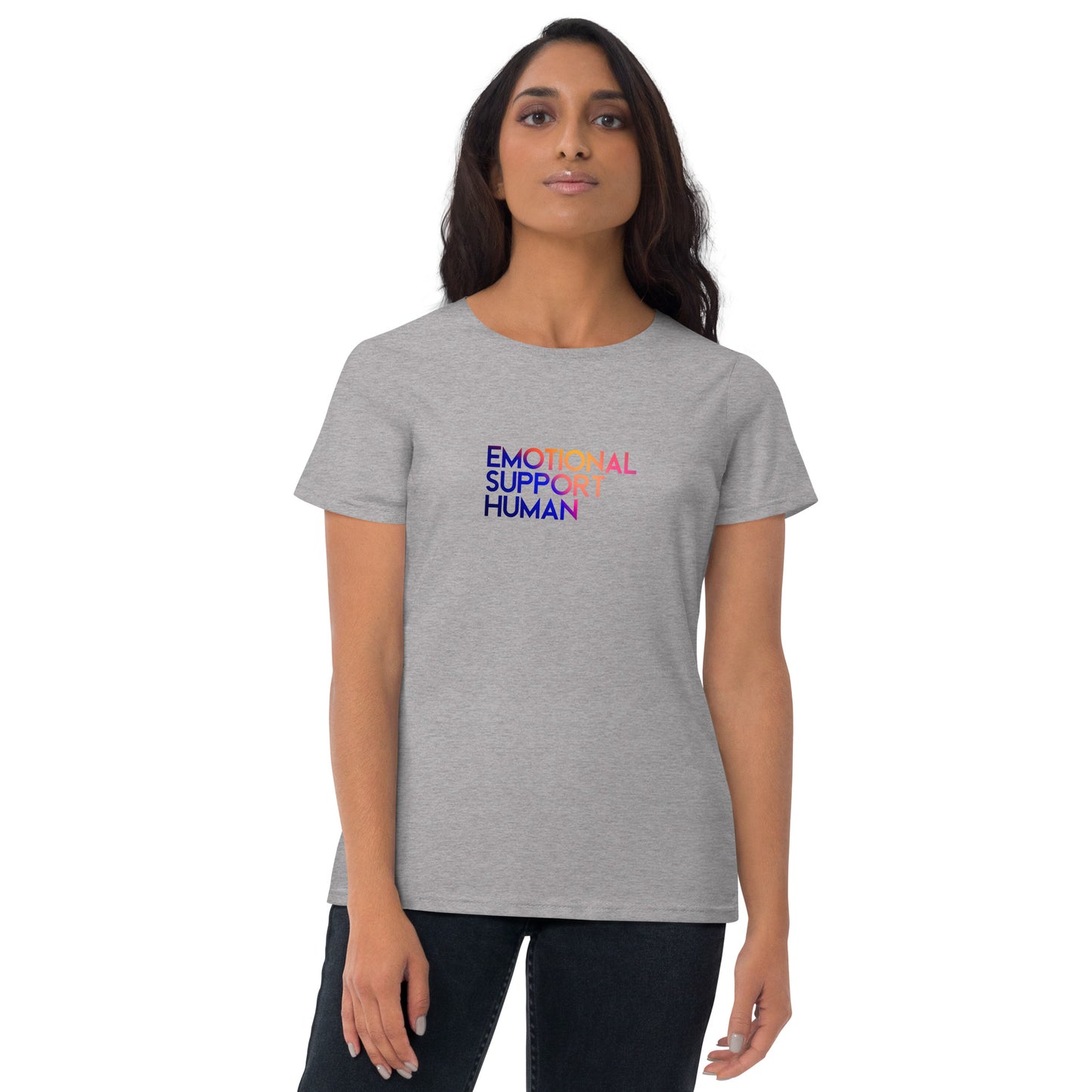 "Emotional Support Human" Women's Tee