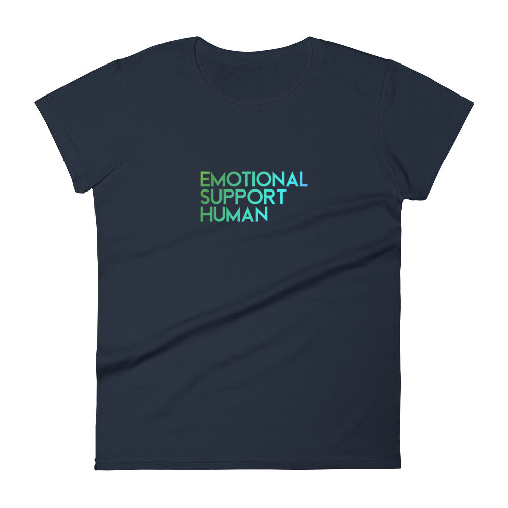 "Emotional Support Human" Women's Tee